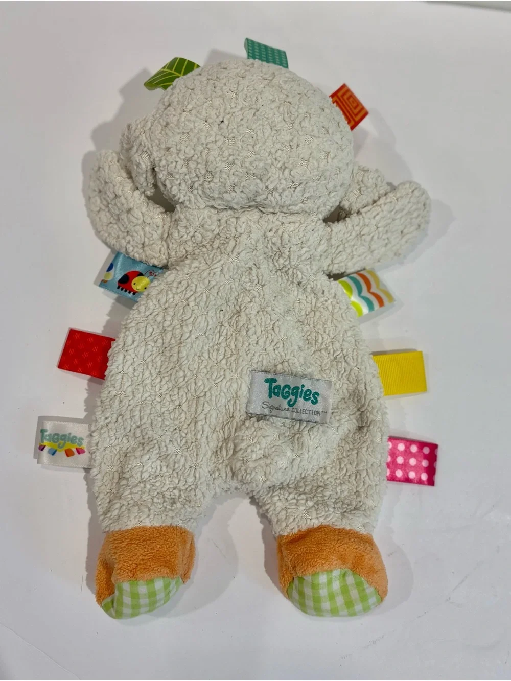 Taggies Mary Meyer‎ Baby Sherbet Lamb Lovey Soft Toy 12